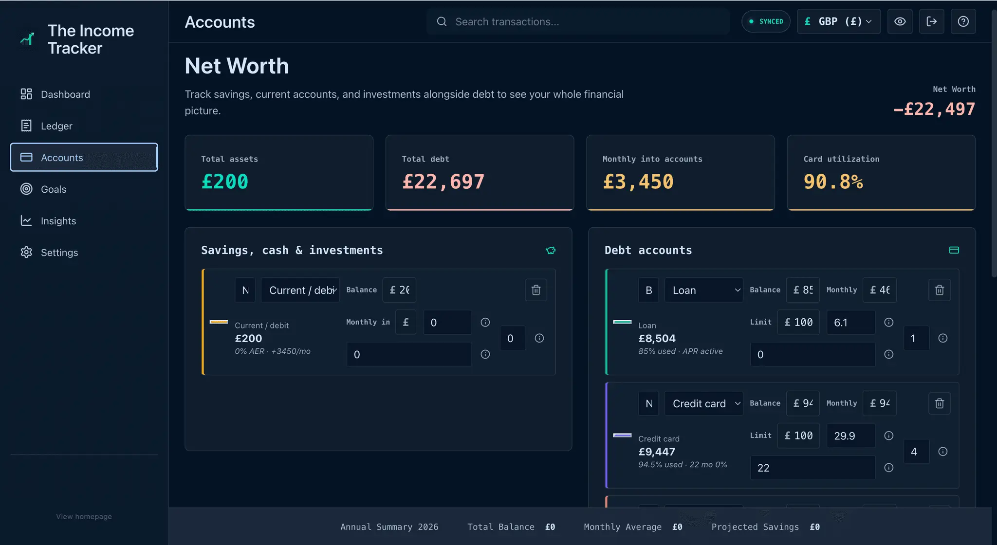 Screenshot 3 of The Income Tracker