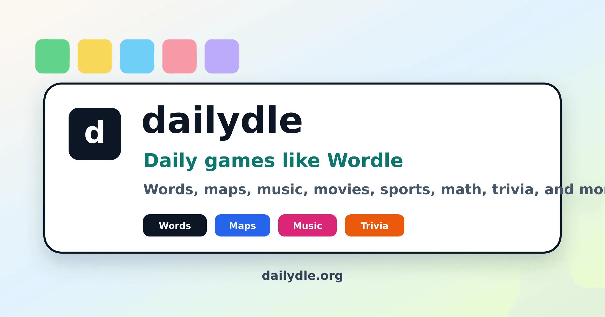 Screenshot 1 of dailydle