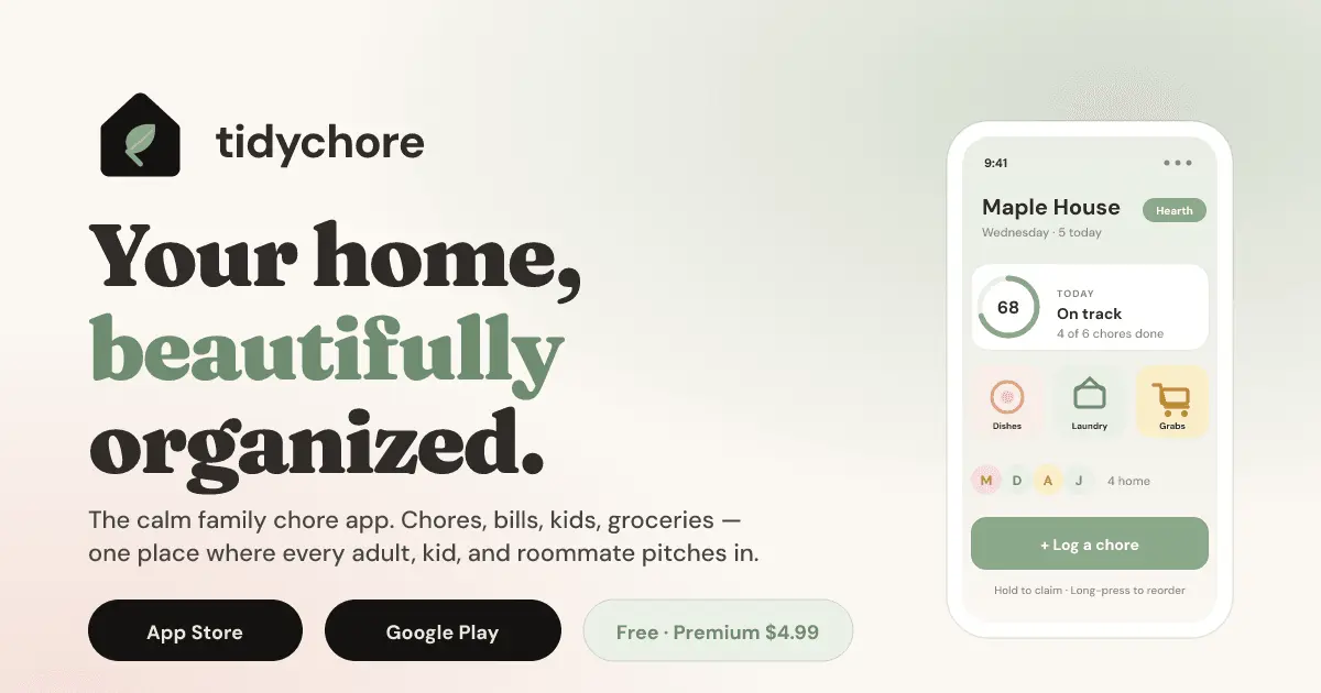 Screenshot 1 of TidyChore