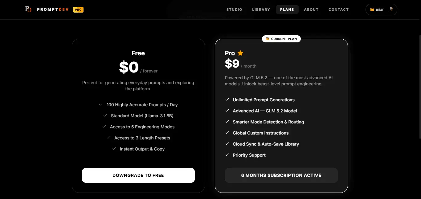 Screenshot 3 of PromptDev
