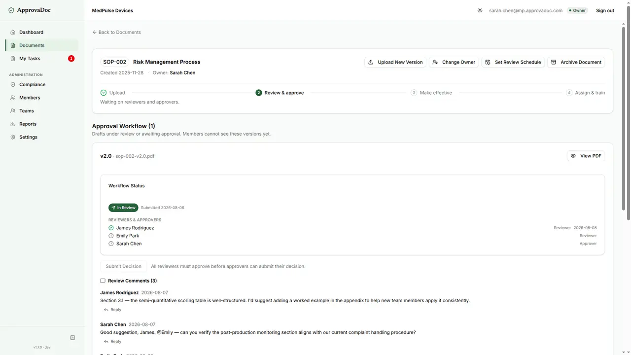 Screenshot 3 of ApprovaDoc