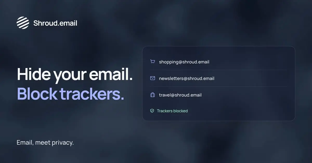 Screenshot 1 of Shroud.email