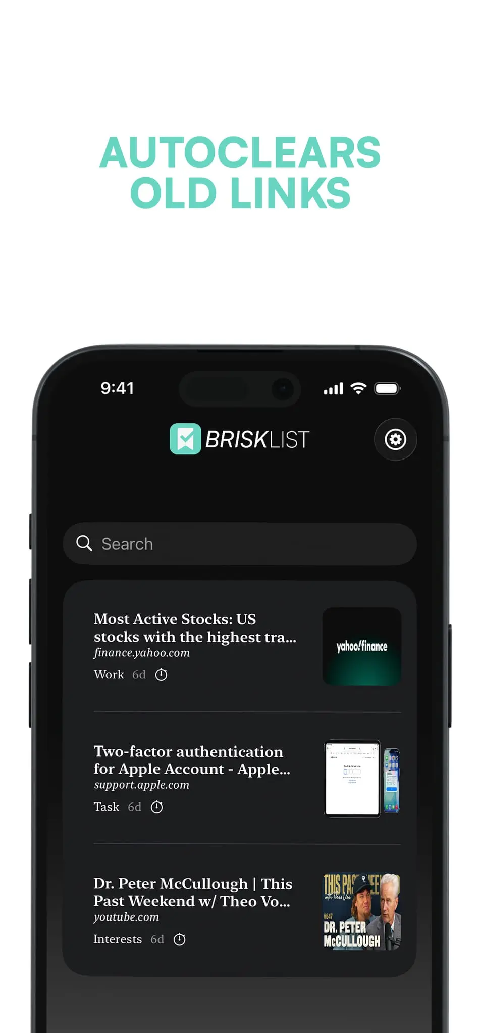 Screenshot 3 of BriskList