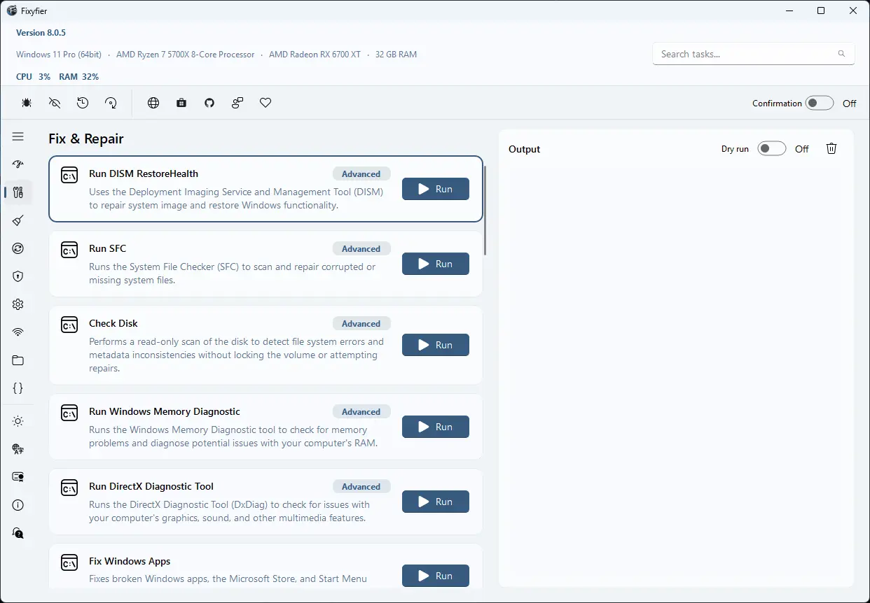 Screenshot 1 of Fixyfier