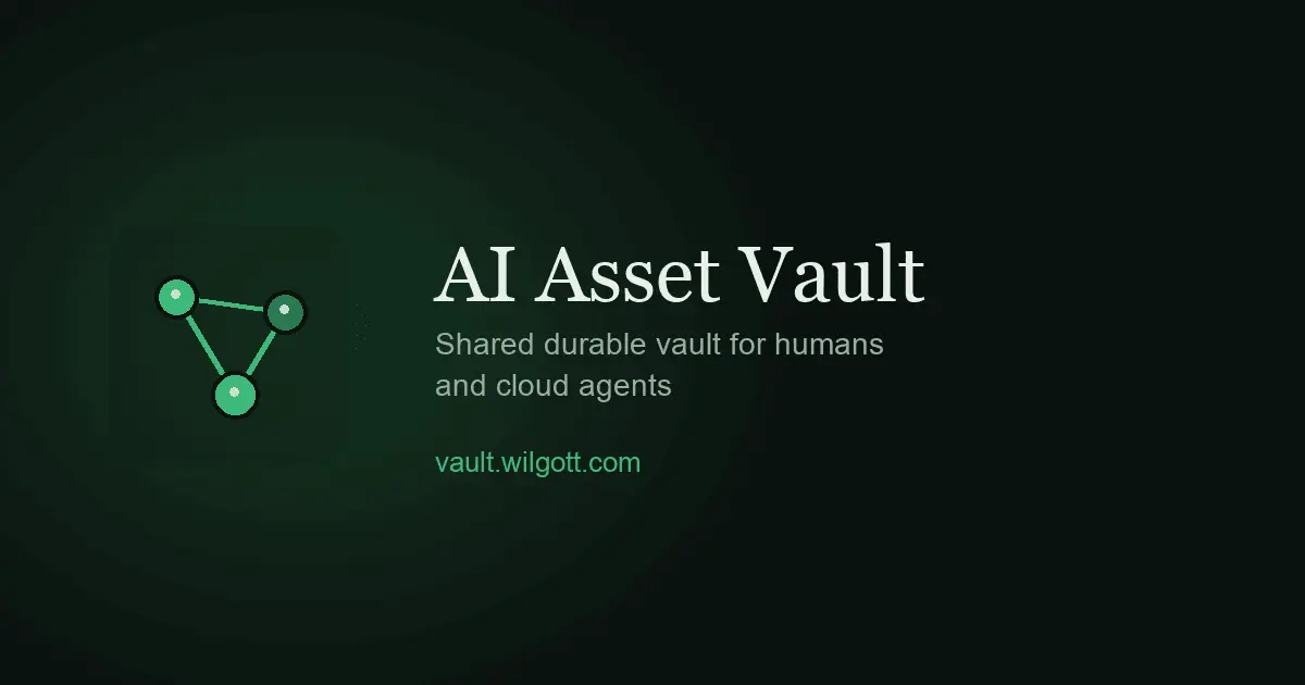 Screenshot 1 of AI Asset Vault