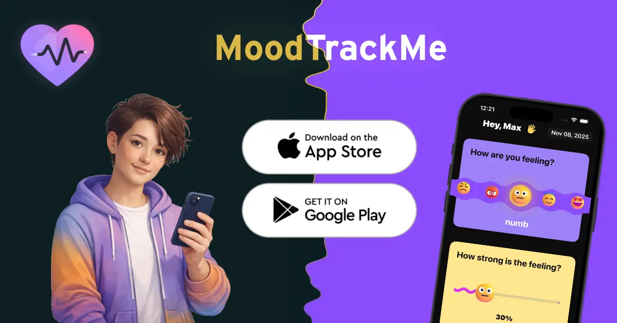 Screenshot 1 of MoodTrackMe
