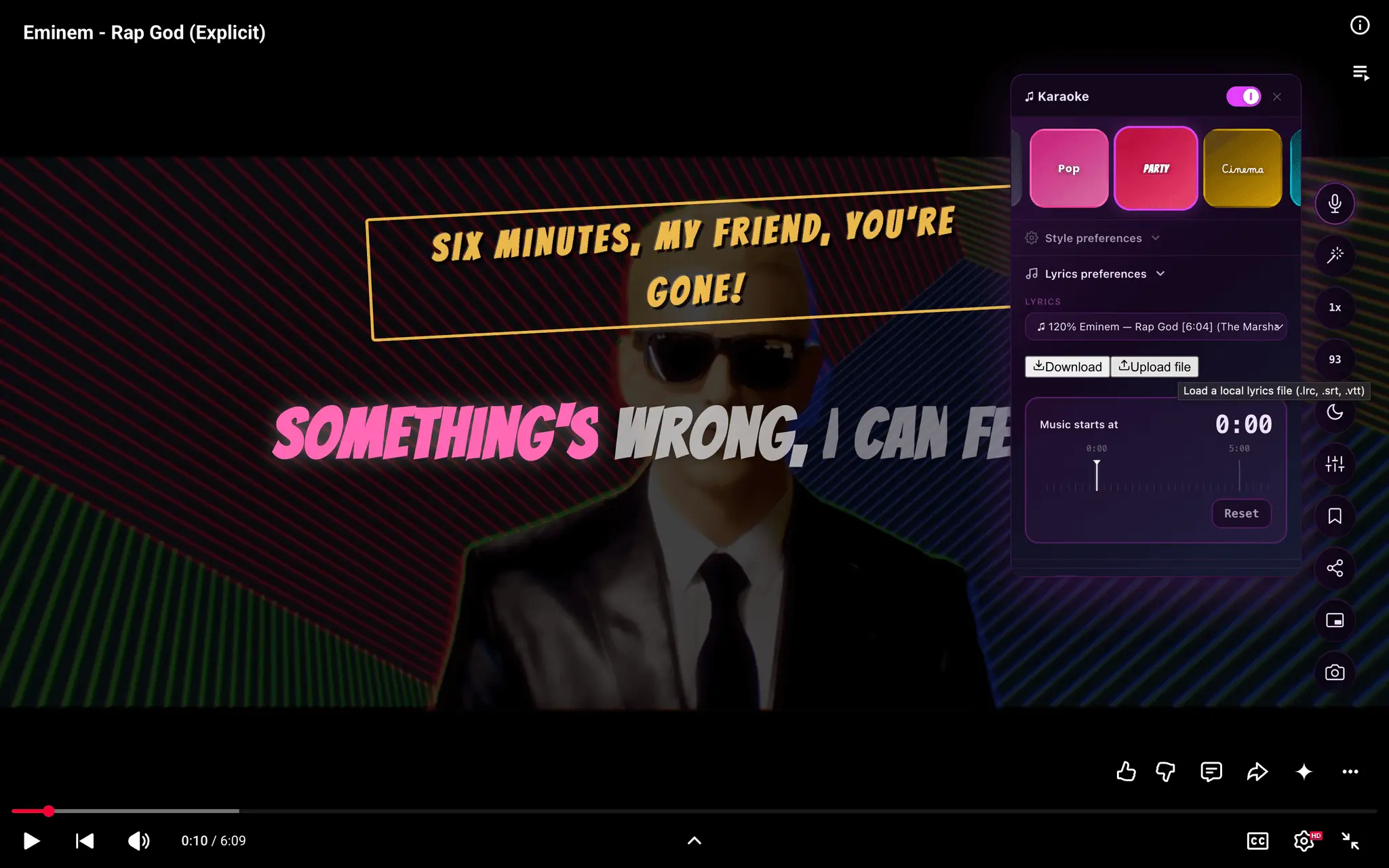 Screenshot 1 of VidBar