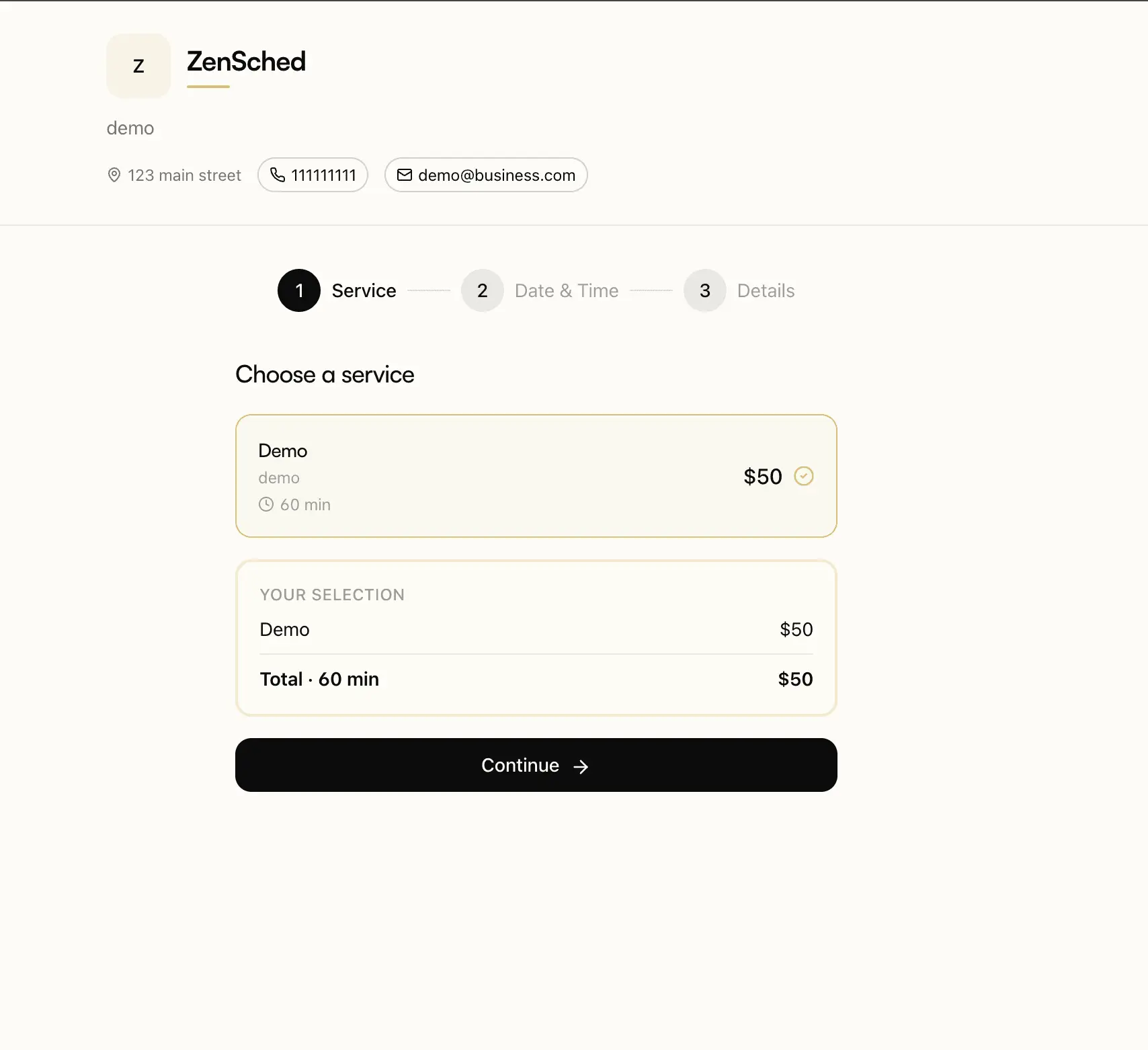 Screenshot 3 of ZenSched