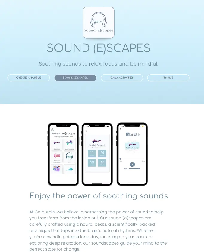 Screenshot 3 of go burble