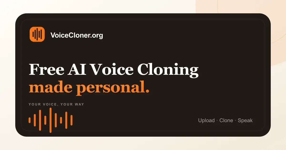 Screenshot 1 of Voice Cloner
