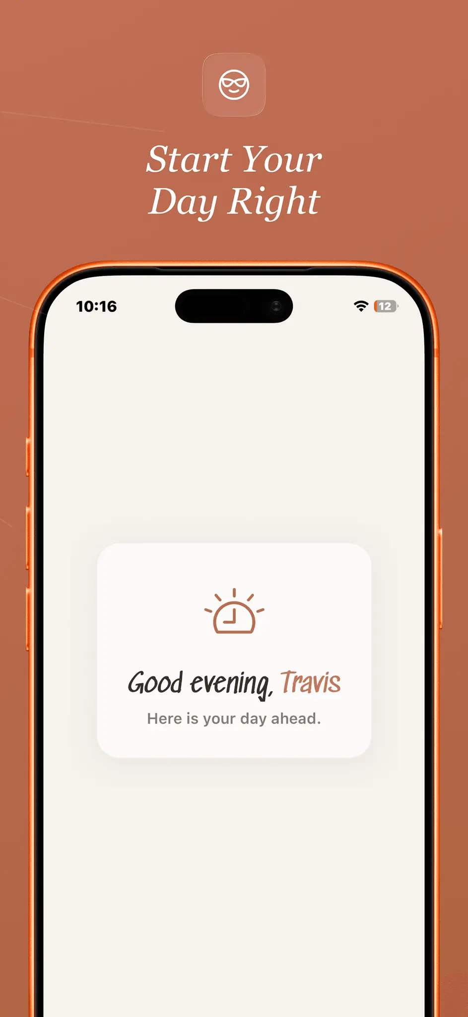 Screenshot 2 of At 'Em - personal daily briefing