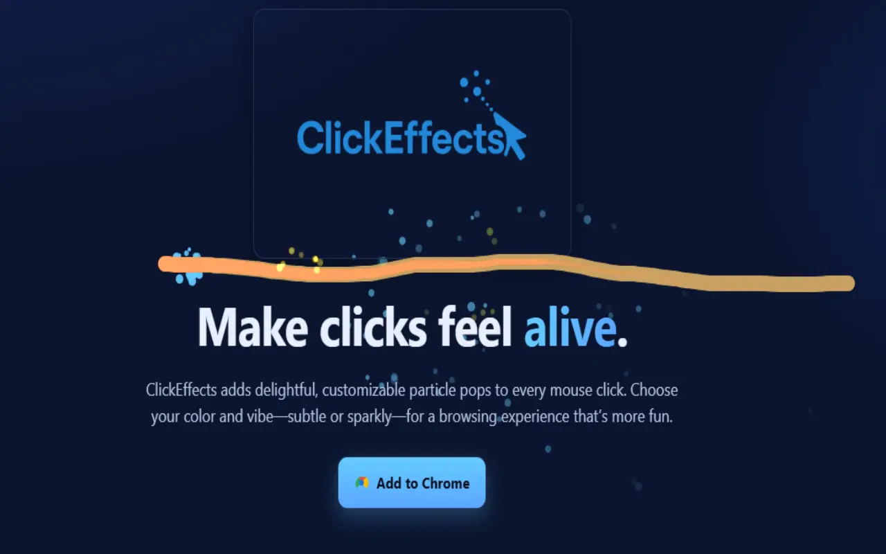 Screenshot 1 of ClickEffects