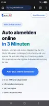Kfz-Abmeldung online in 3 Minuten