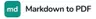 Markdown to PDF