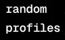 Random Profiles API