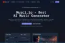 Musci.io - Best AI Music Generator | Cre