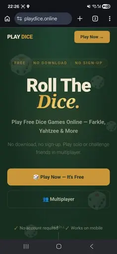 PlayDice