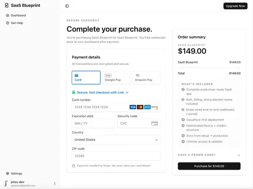 SaaS Blueprint