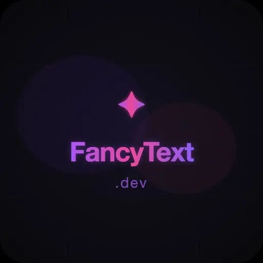 Fancy Text Generator