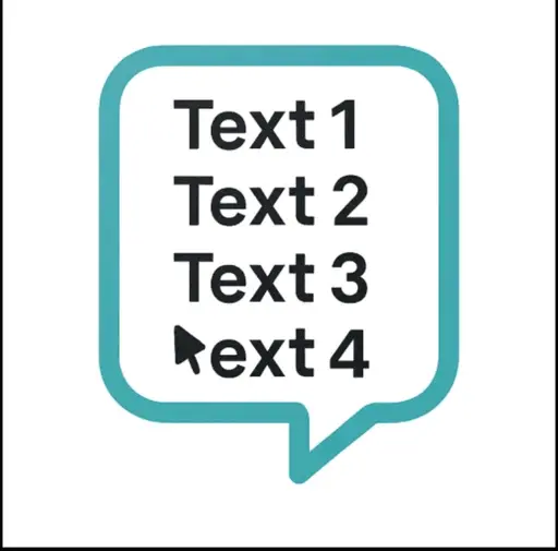 Float text copy paste texts in floating