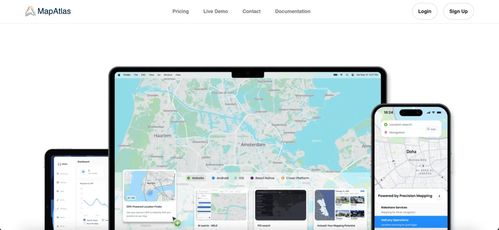 Screenshot 1 of MapAtlas