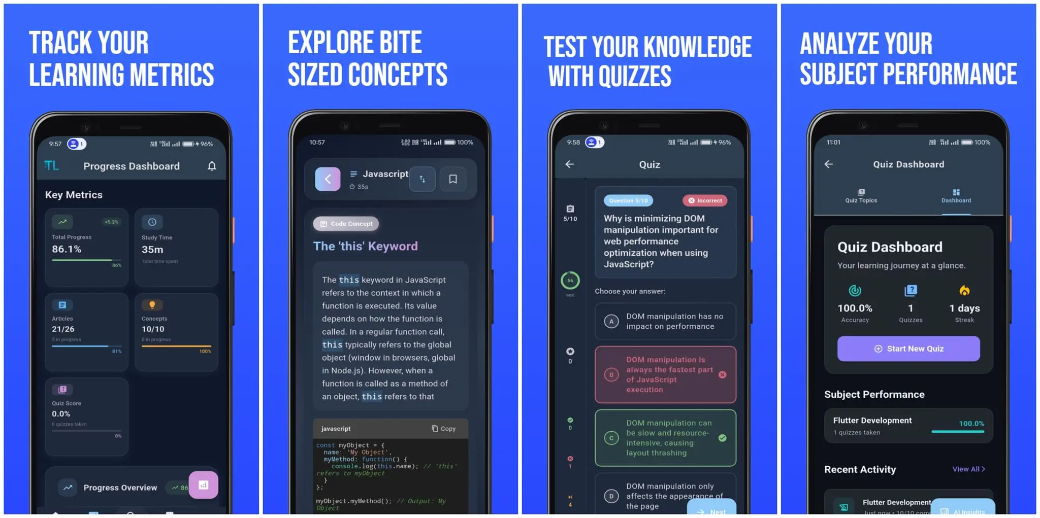 Screenshot 5 of TechieLearns — AI Learning Platform