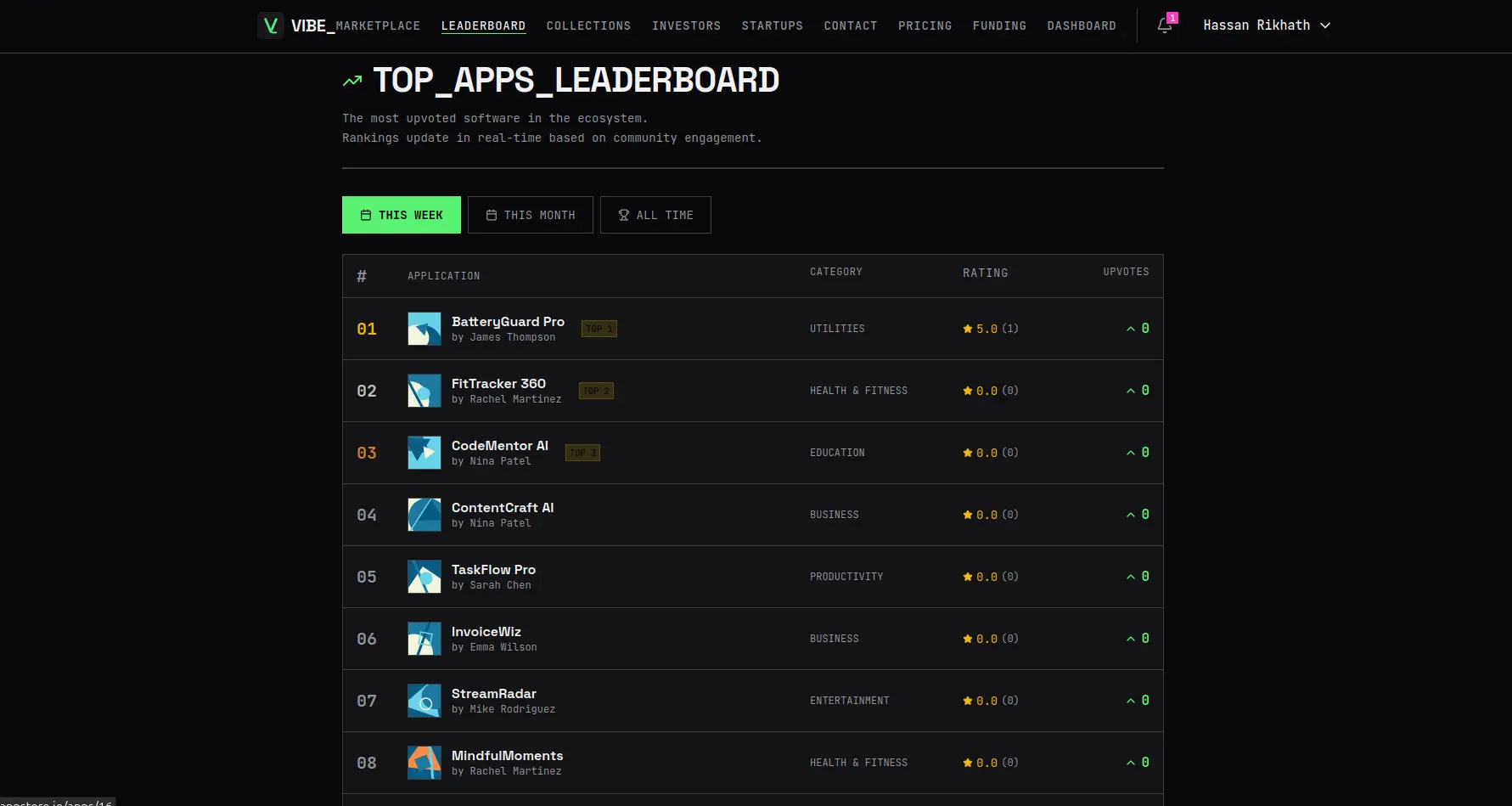 Screenshot 2 of Vibe App Store