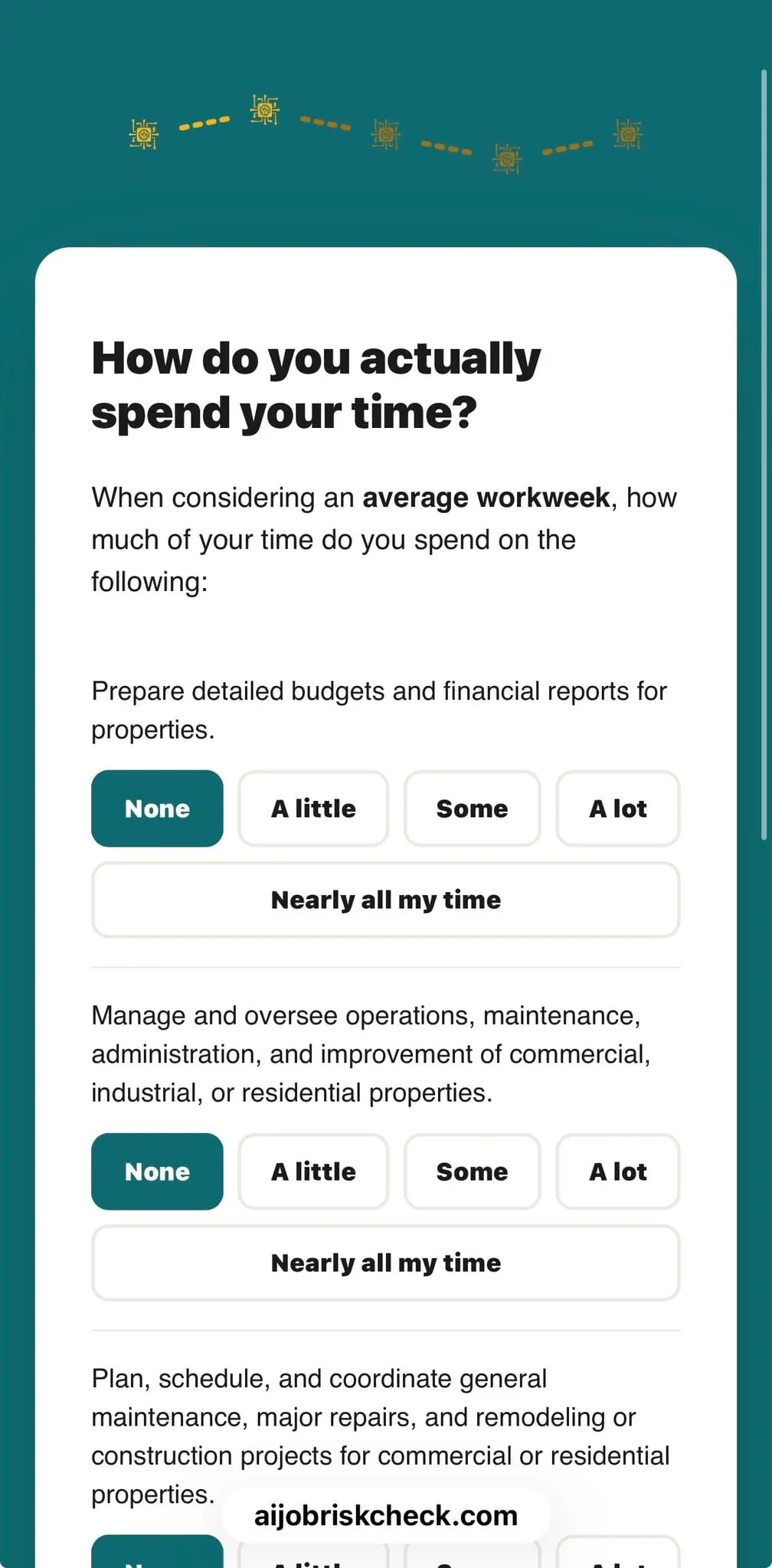 Screenshot 3 of AI Job Risk Check