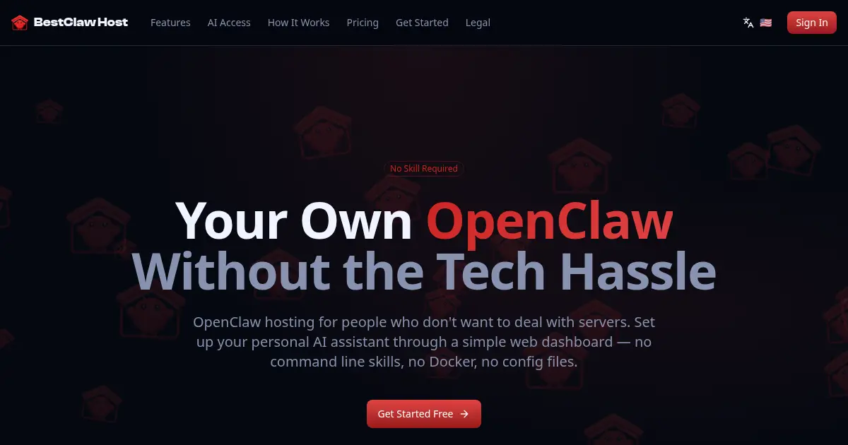 Screenshot 1 of BestClaw Host