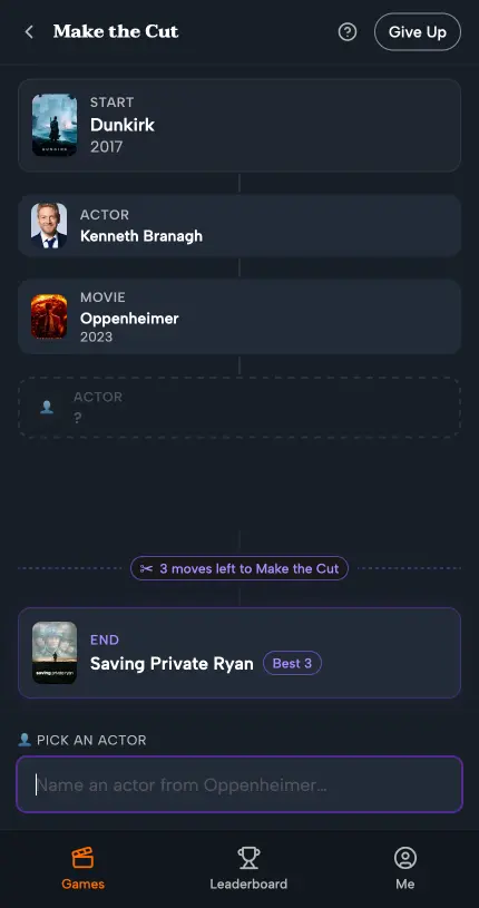 Screenshot 4 of Typecasted - Daily Movie Trivia Games
