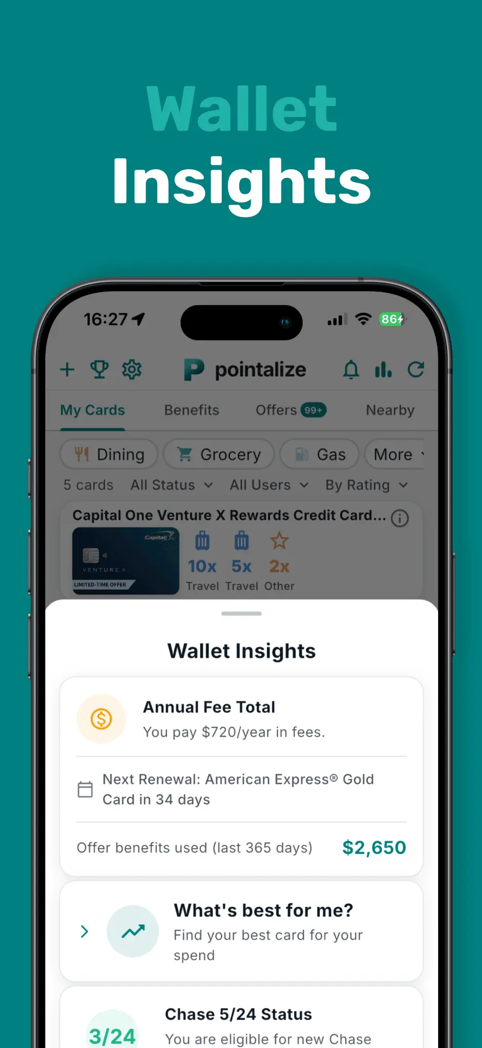Screenshot 1 of Pointalize: Maximize Rewards