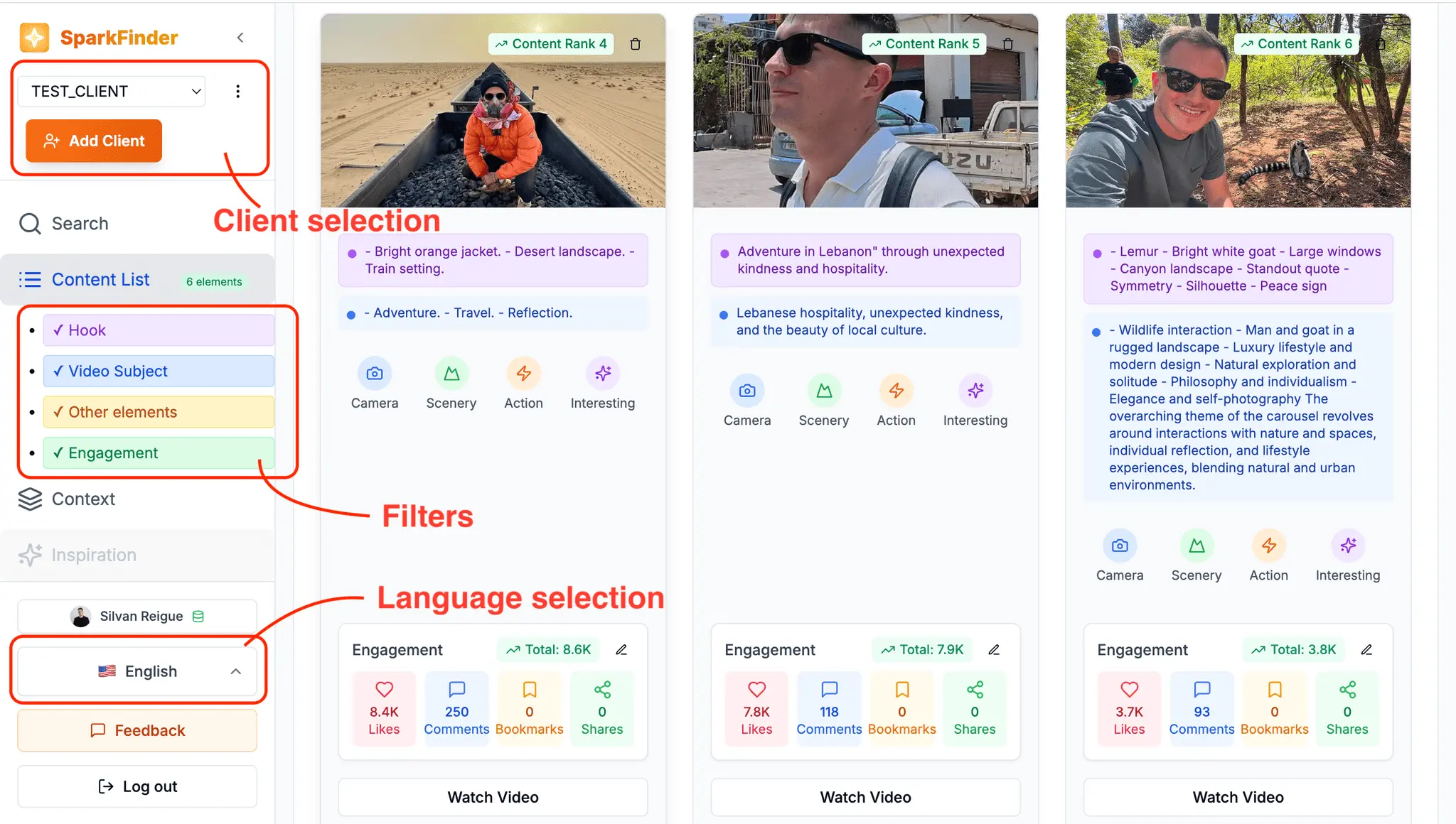 Screenshot 1 of SparkFinder