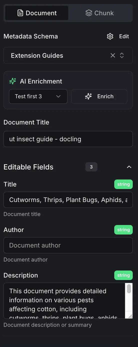 Screenshot 7 of ChunkForge — Contextual Document Studio