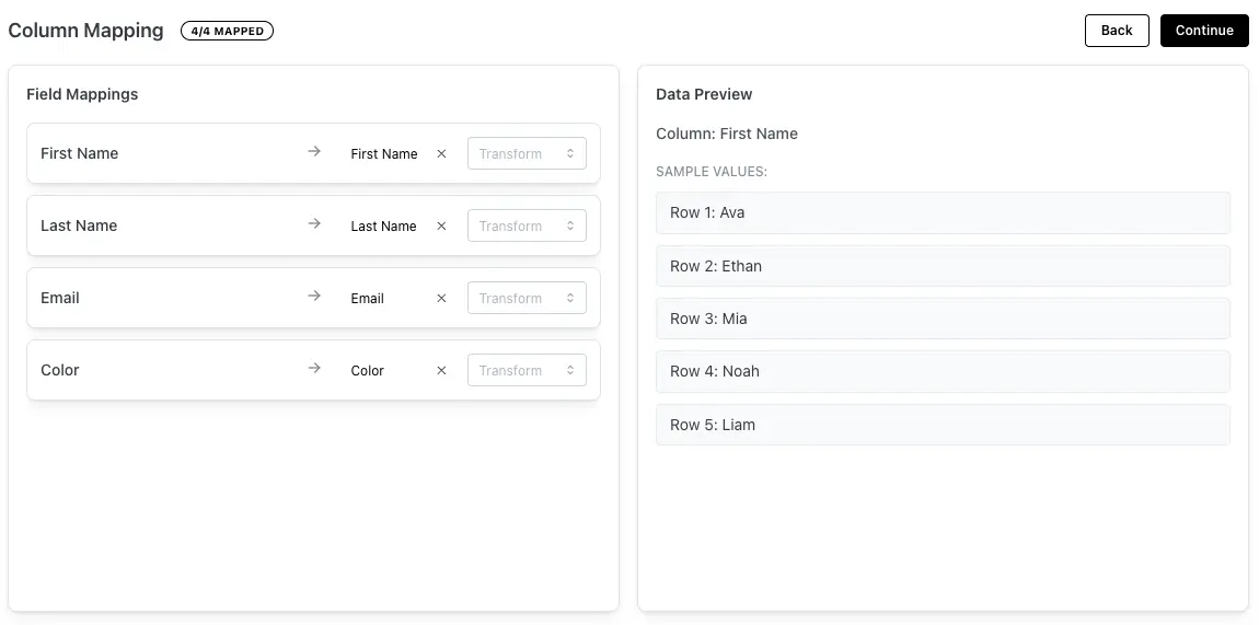 Screenshot 1 of FileFeed | Cloud SFTP Hosting & Automate