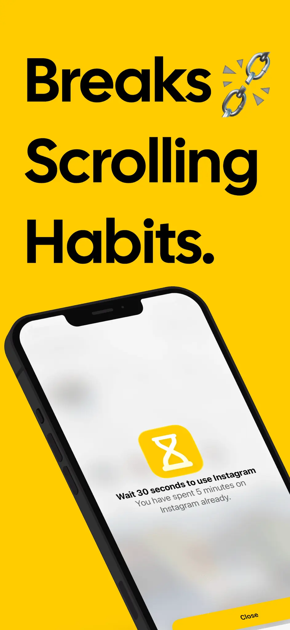 Screenshot 5 of ScrollBump - iOS Doomscroll Break App