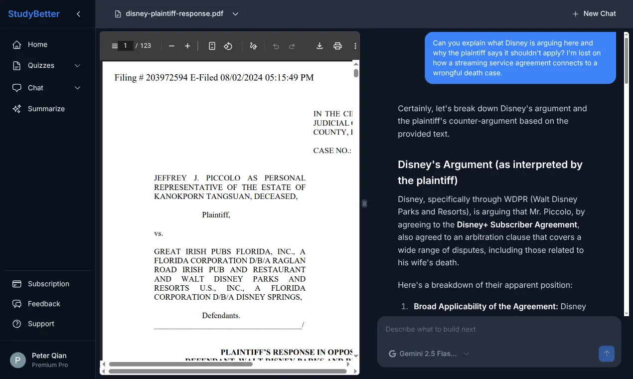 Screenshot 1 of StudyBetter