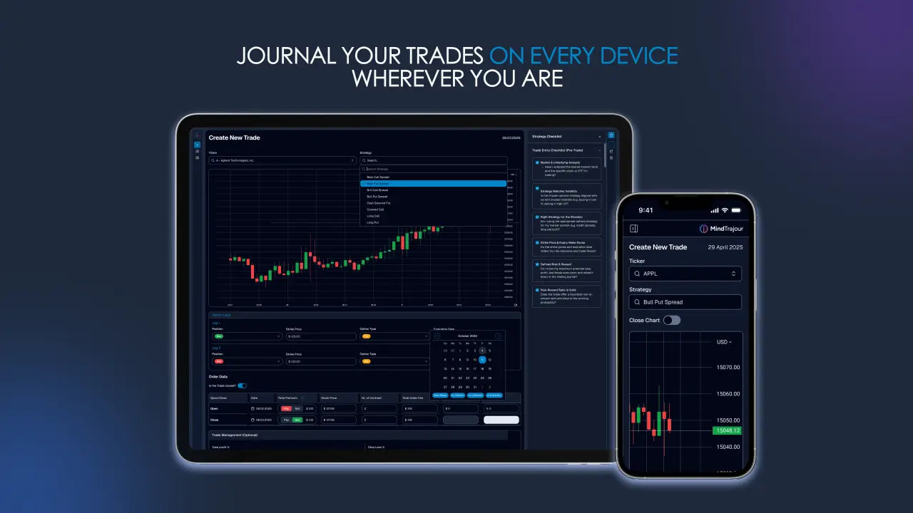 Screenshot 2 of MindTrajour - Options Tradingjournal