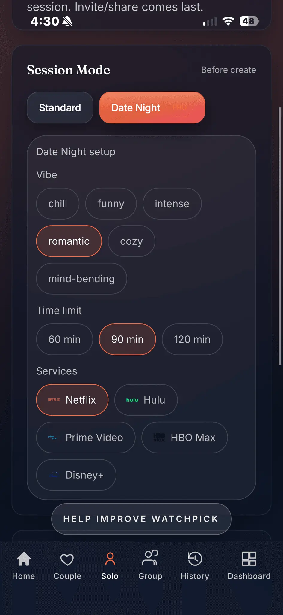 Screenshot 2 of WatchPick