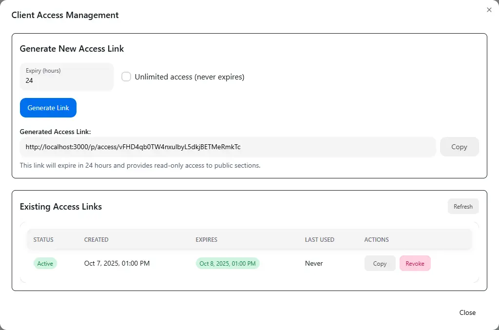 Screenshot 4 of ClientDock