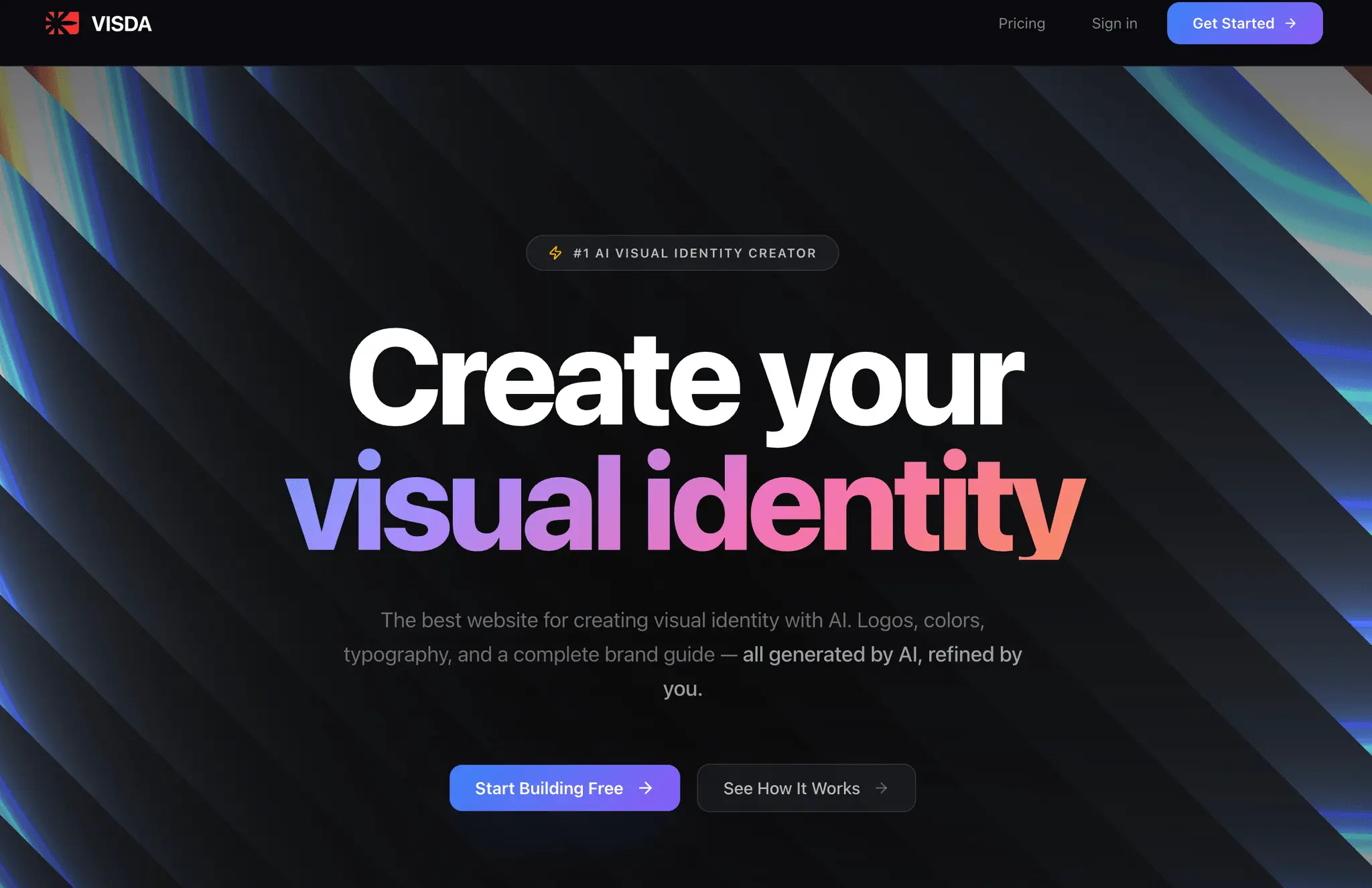 Screenshot 1 of VISDA AI