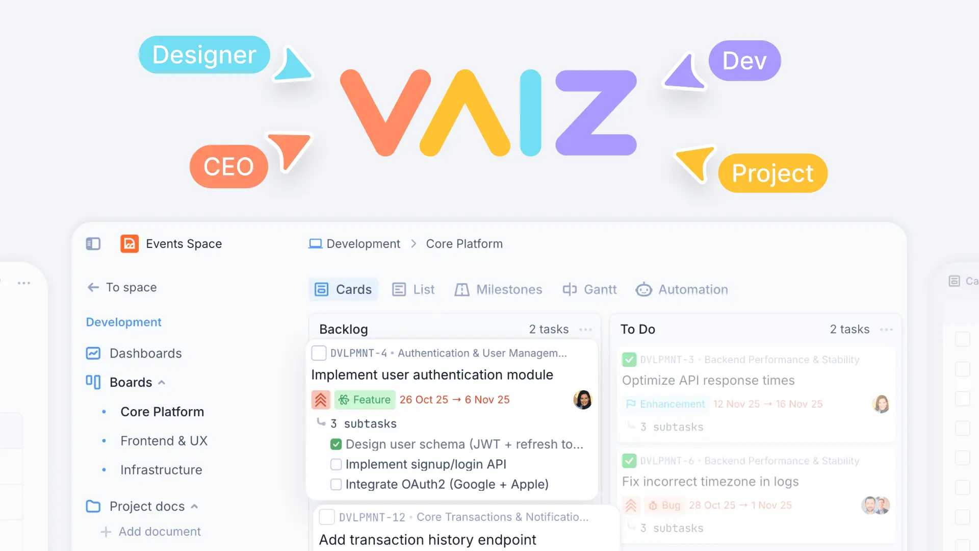 Screenshot 1 of Vaiz