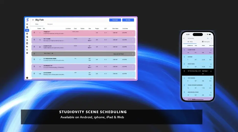 Screenshot 2 of Movie Scheduling Software | Studiovity