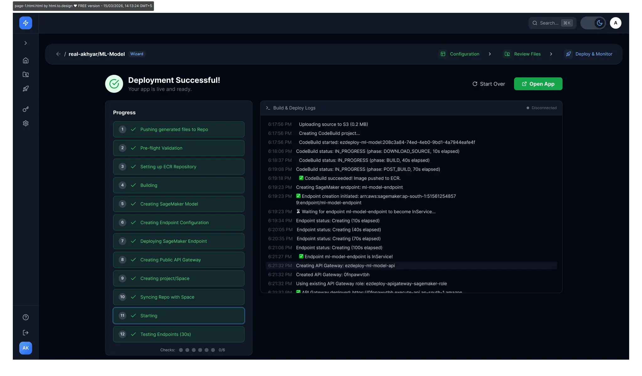 Screenshot 3 of EzDeploy