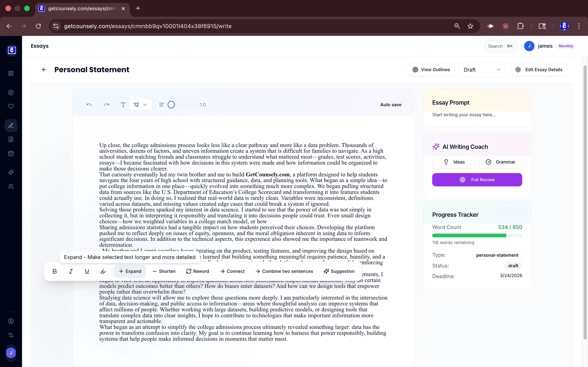 Screenshot 7 of Counsely