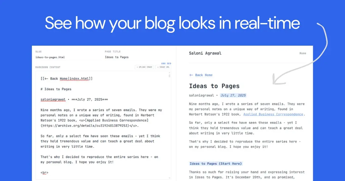 Screenshot 2 of tlblog