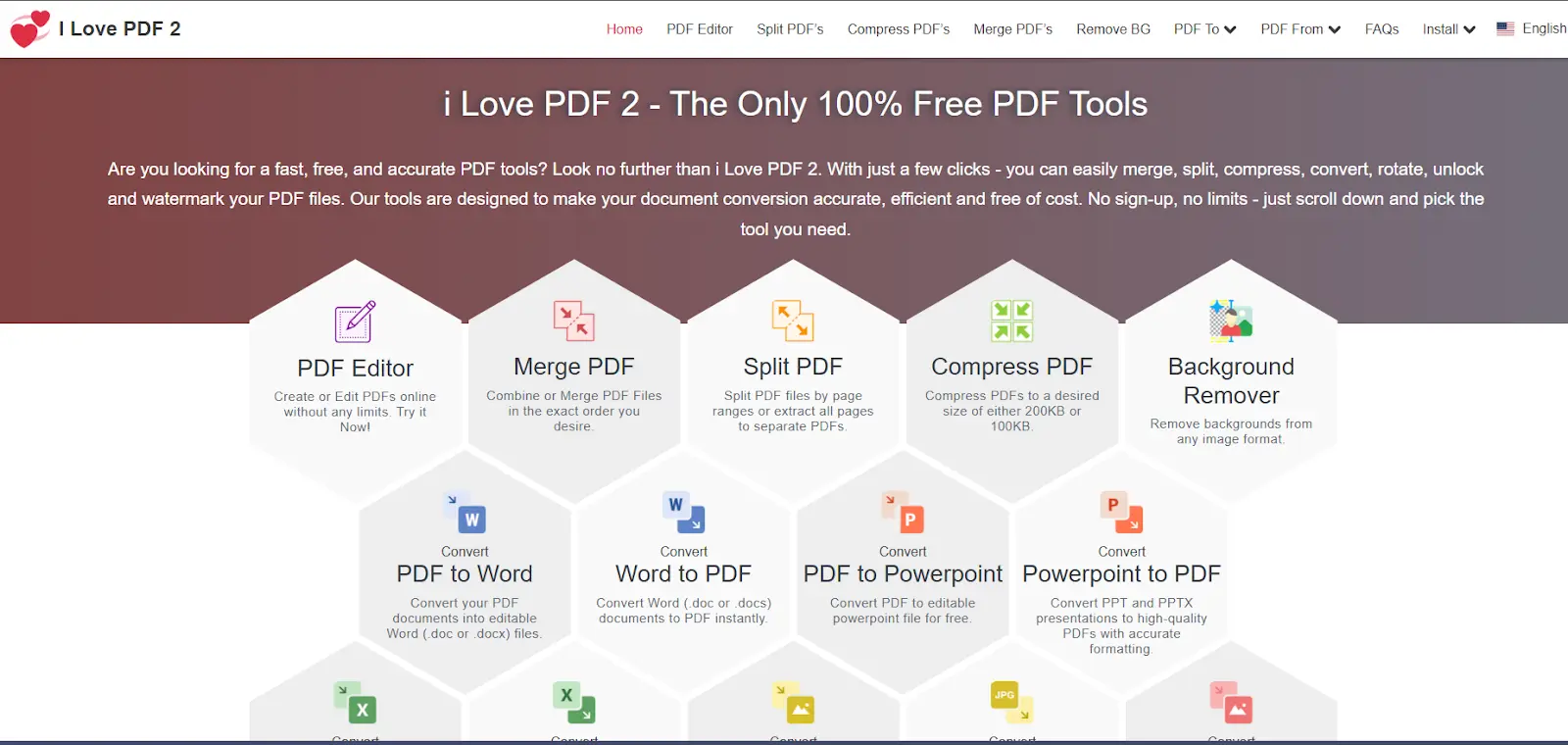 Screenshot 1 of I Love PDF 2 | Free and Accurate PDF Too