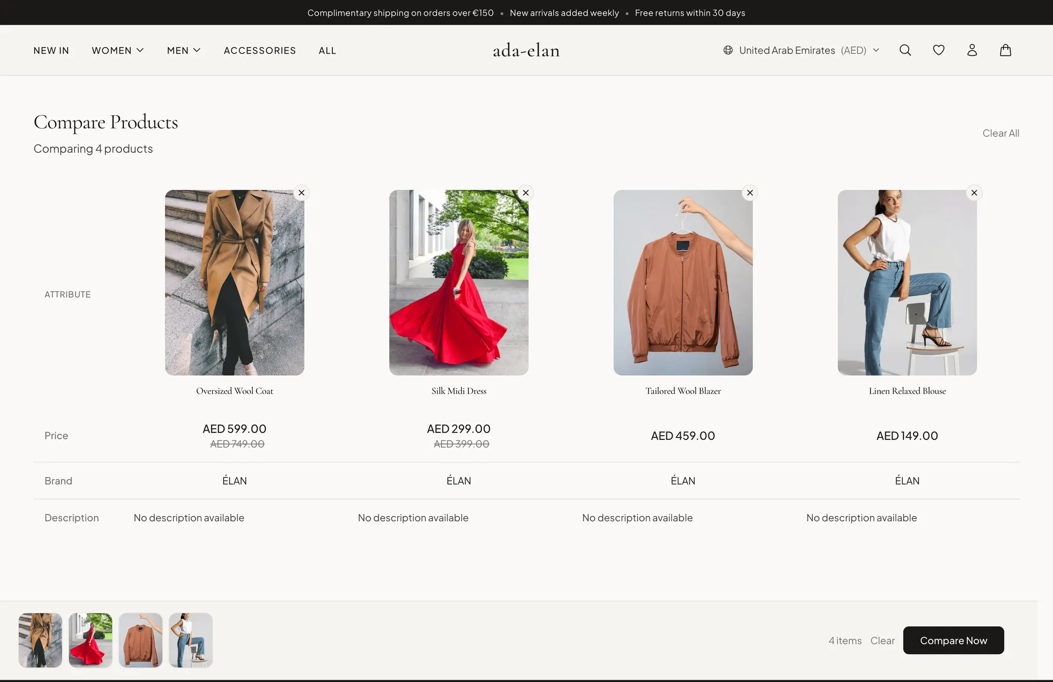 Screenshot 4 of Ada - Premium Shopify Hydrogen Starter K