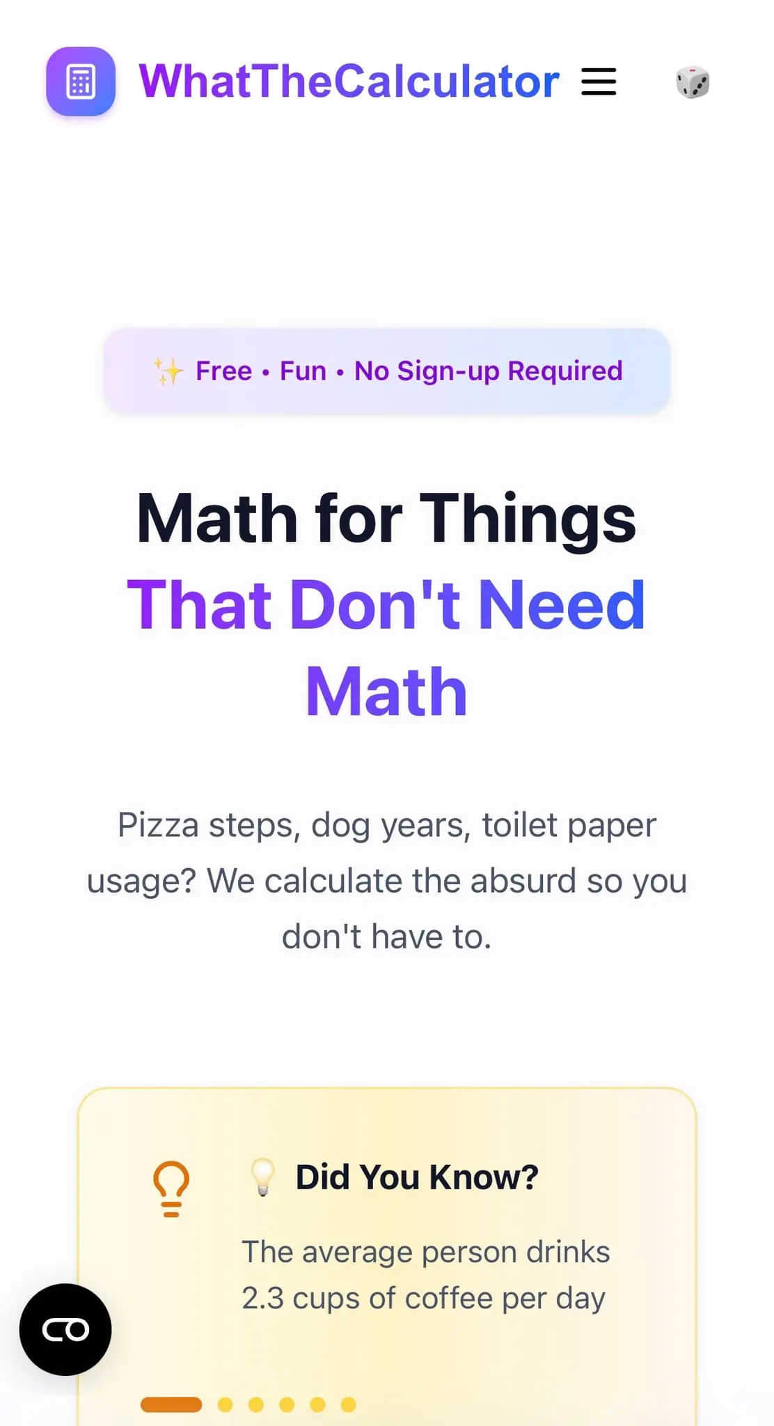 Screenshot 2 of WhatTheCalculator