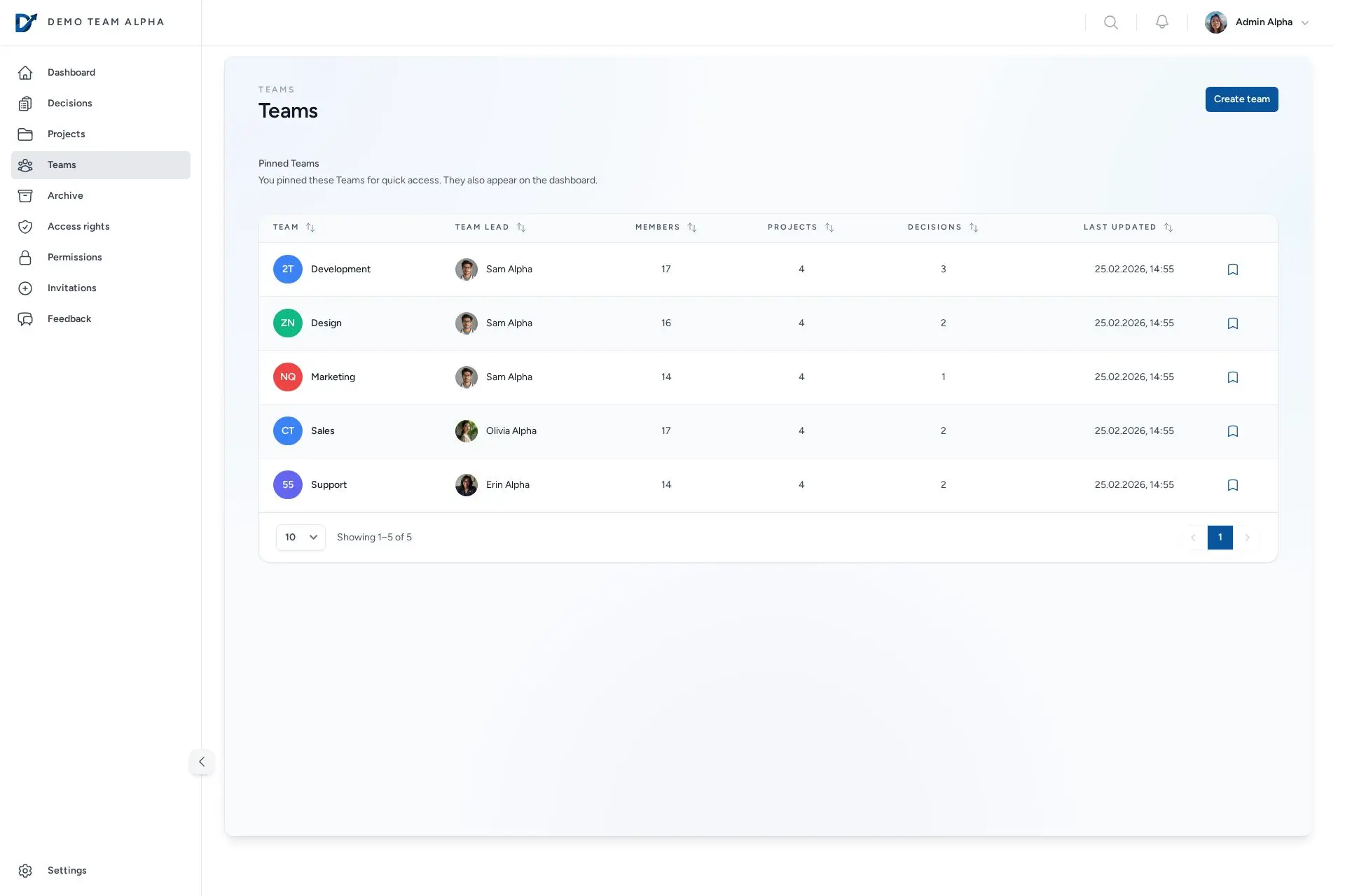 Screenshot 2 of DecTrack
