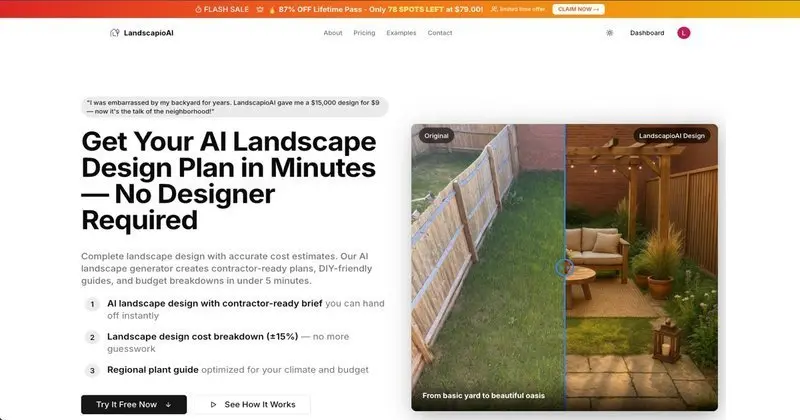 Screenshot 1 of LandscapioAI